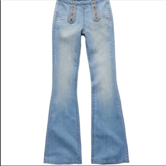 PacSun Denim - PacSun PS x Erin Wasson Zip Front Flares 26